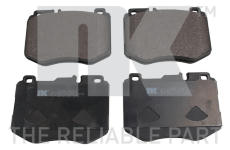 Sada brzdových destiček, kotoučová brzda NK 223386