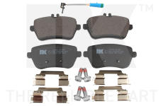 Sada brzdových destiček, kotoučová brzda NK 223389