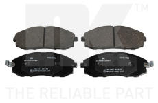 Sada brzdových destiček, kotoučová brzda NK 223409