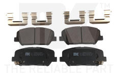 Sada brzdových destiček, kotoučová brzda NK 223445