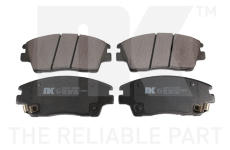 Sada brzdových destiček, kotoučová brzda NK 223472
