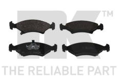 Sada brzdových destiček, kotoučová brzda NK 223501