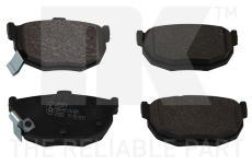 Sada brzdových destiček, kotoučová brzda NK 223518