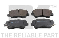 Sada brzdových destiček, kotoučová brzda NK 223530