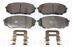 Sada brzdových destiček, kotoučová brzda NK 223534