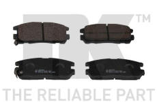 Sada brzdových destiček, kotoučová brzda NK 223620