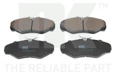 Sada brzdových destiček, kotoučová brzda NK 223626