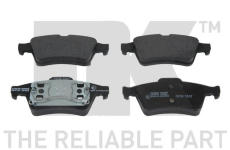 Sada brzdových destiček, kotoučová brzda NK 223629