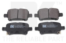 Sada brzdových destiček, kotoučová brzda NK 223654