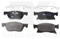 Sada brzdových destiček, kotoučová brzda NK 223656