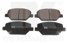 Sada brzdových destiček, kotoučová brzda NK 223662