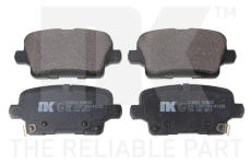 Sada brzdových destiček, kotoučová brzda NK 223663