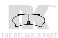 Sada brzdových destiček, kotoučová brzda NK 223723