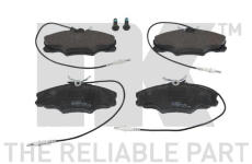 Sada brzdových destiček, kotoučová brzda NK 223729