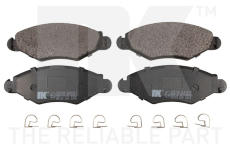 Sada brzdových destiček, kotoučová brzda NK 223739