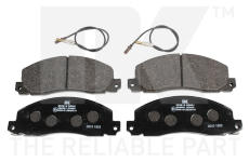 Sada brzdových destiček, kotoučová brzda NK 223919