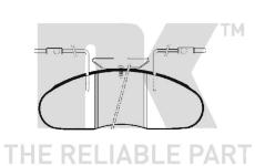 Sada brzdových destiček, parkovací brzda NK 223923