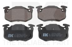 Sada brzdových destiček, kotoučová brzda NK 223928