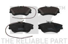 Sada brzdových destiček, kotoučová brzda NK 223933