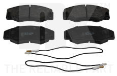 Sada brzdových destiček, kotoučová brzda NK 223950