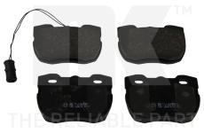 Sada brzdových destiček, kotoučová brzda NK 224014