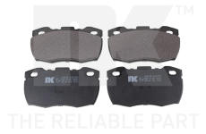 Sada brzdových destiček, kotoučová brzda NK 224018