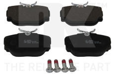 Sada brzdových destiček, kotoučová brzda NK 224024