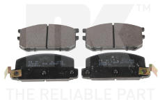 Sada brzdových destiček, kotoučová brzda NK 224401