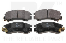 Sada brzdových destiček, kotoučová brzda NK 224403