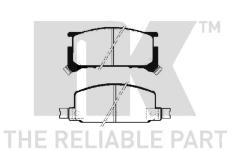 Sada brzdových destiček, kotoučová brzda NK 224404