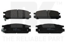 Sada brzdových destiček, kotoučová brzda NK 224408