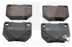 Sada brzdových destiček, kotoučová brzda NK 224418