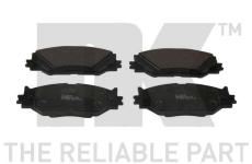 Sada brzdových destiček, kotoučová brzda NK 2245102