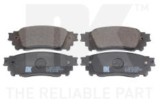 Sada brzdových destiček, kotoučová brzda NK 2245115