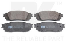 Sada brzdových destiček, kotoučová brzda NK 2245117