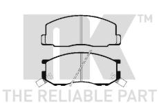 Sada brzdových destiček, parkovací brzda NK 224513