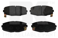 Sada brzdových destiček, kotoučová brzda NK 224520