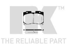 Sada brzdových destiček, kotoučová brzda NK 224540