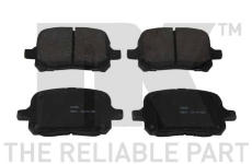 Sada brzdových destiček, kotoučová brzda NK 224550