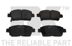 Sada brzdových destiček, parkovací brzda NK 224558