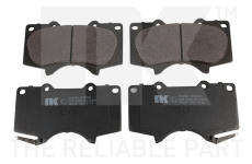 Sada brzdových destiček, kotoučová brzda NK 224569