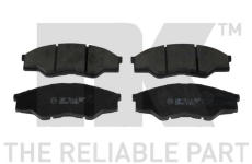 Sada brzdových destiček, kotoučová brzda NK 224587