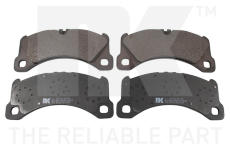 Sada brzdových destiček, kotoučová brzda NK 2247142