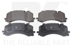 Sada brzdových destiček, kotoučová brzda NK 2247146