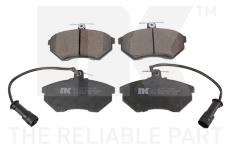 Sada brzdových destiček, kotoučová brzda NK 224717