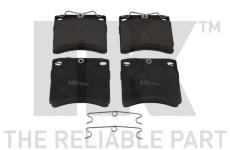 Sada brzdových destiček, kotoučová brzda NK 224721