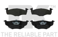 Sada brzdových destiček, kotoučová brzda NK 224733