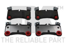 Sada brzdových destiček, kotoučová brzda NK 224799