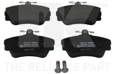 Sada brzdových destiček, kotoučová brzda NK 224810