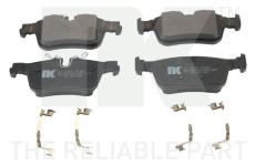 Sada brzdových destiček, kotoučová brzda NK 224837